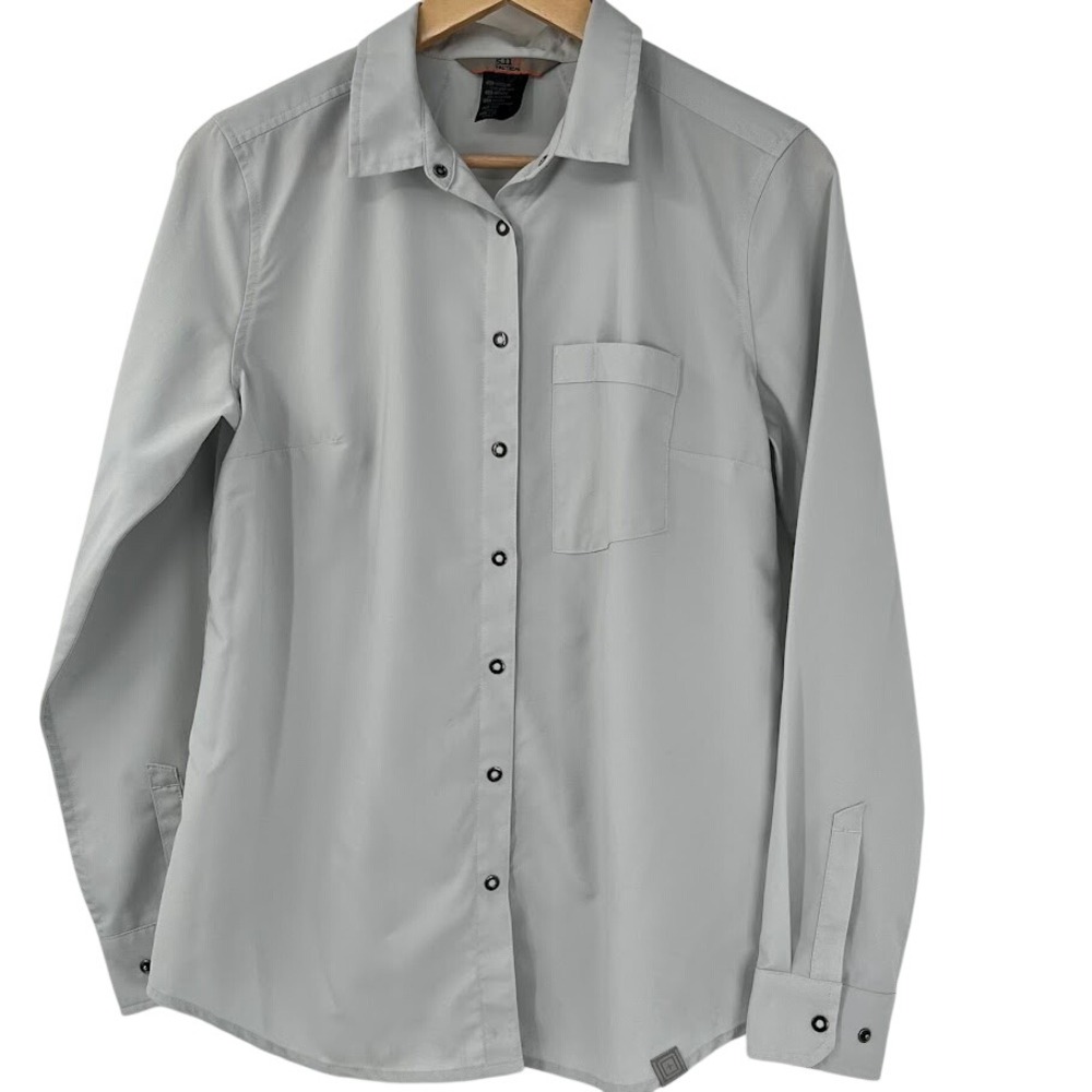 5.11 Tactical Shirt Women's Medium Liberty Flex‎ Button Down Outdoor Workwear